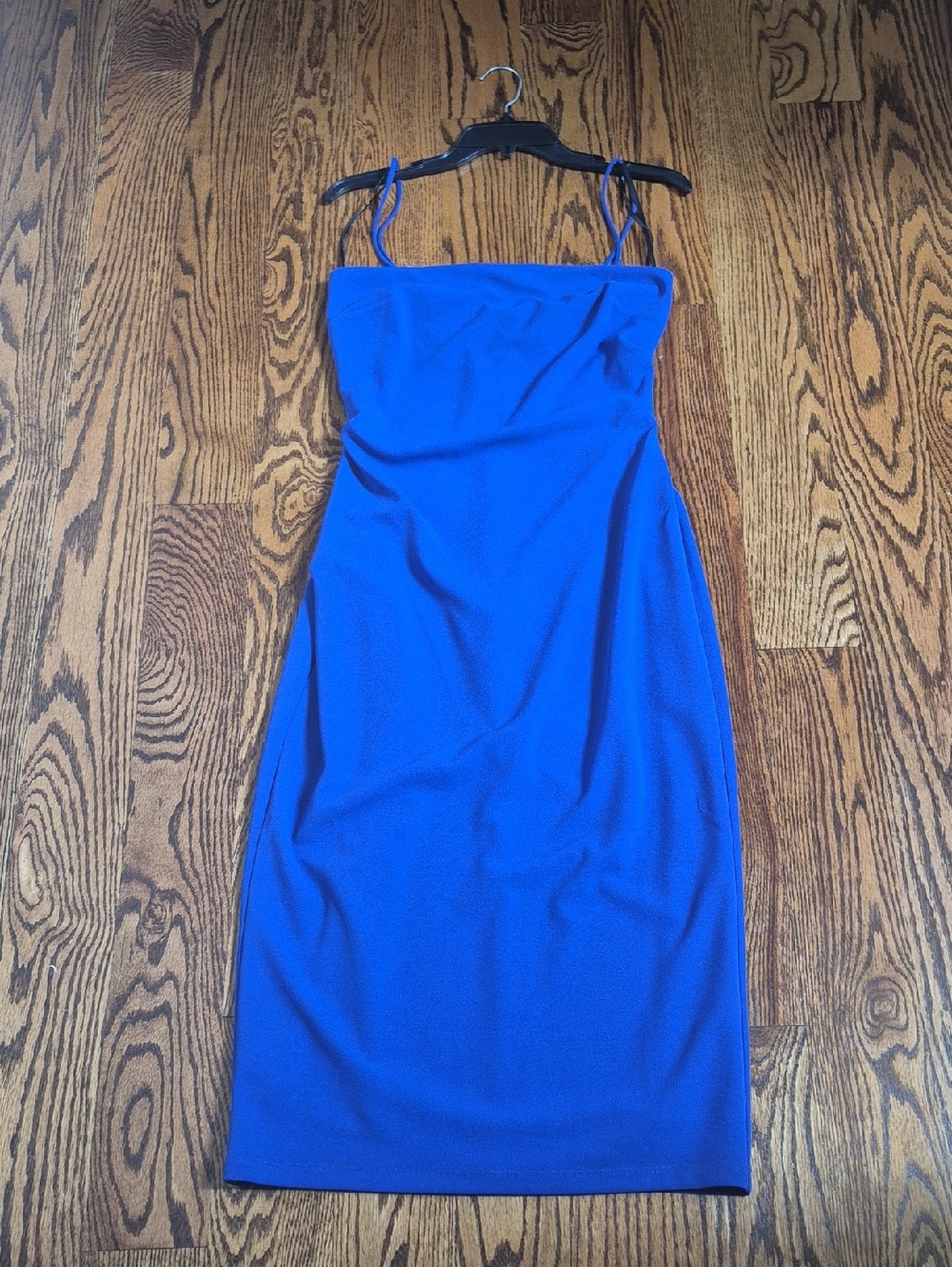 WAYF Cobalt Blue Midi Dress